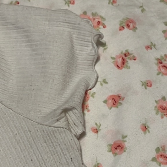 Plan white crop top - Picture 4 of 4